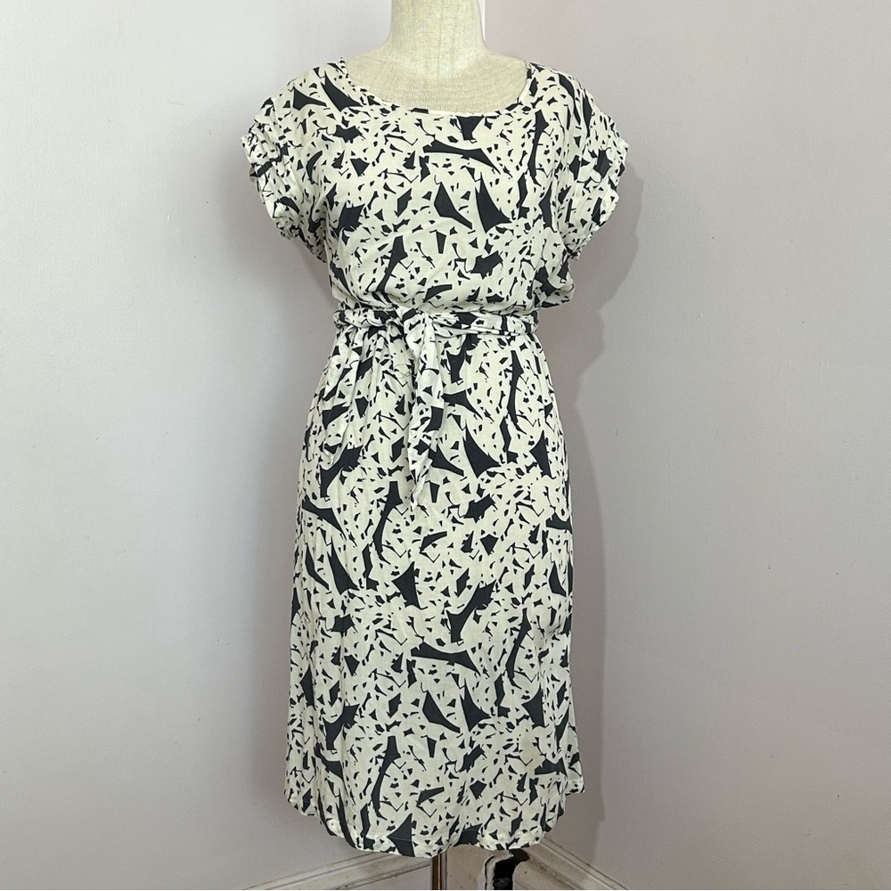 Bitte Kai Rand Abstract Print Dress Medium